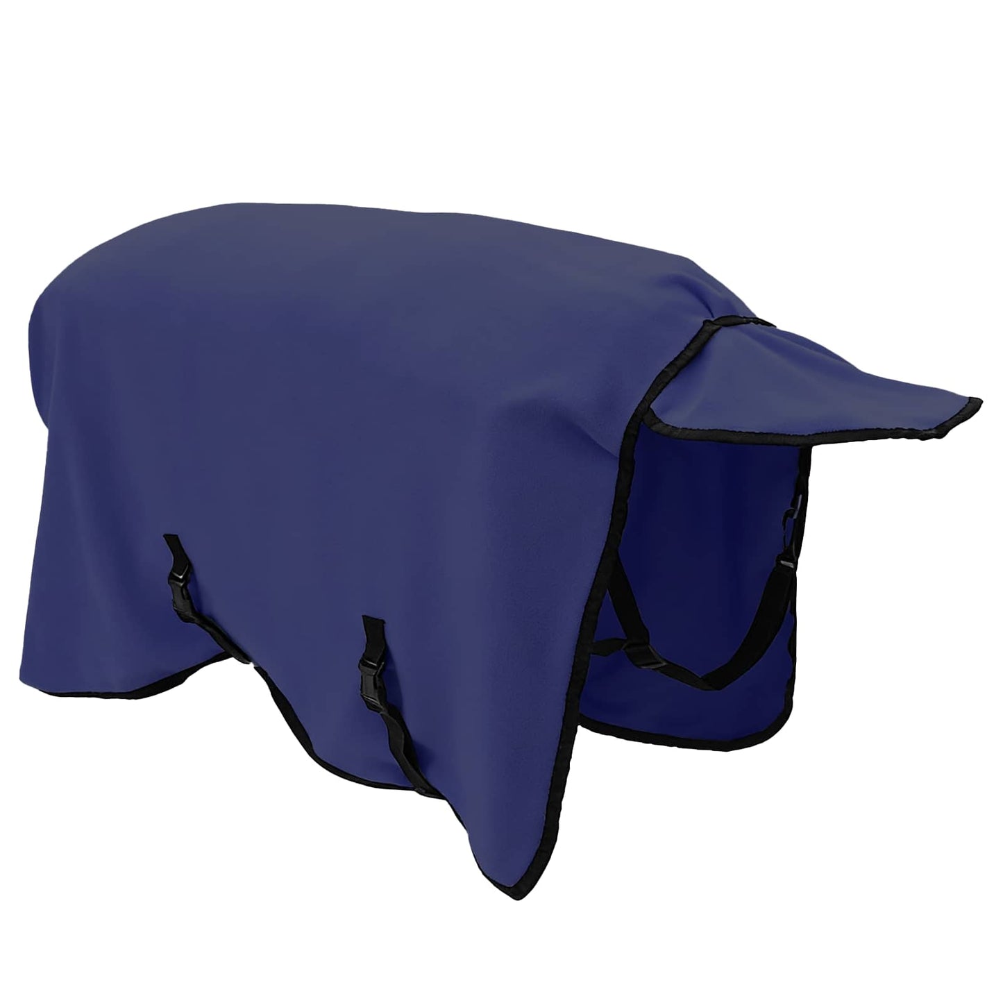 Hestetæppe Mørkeblå 75 cm Polyester