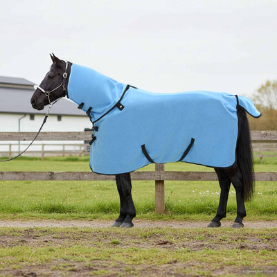 Hestetæppe Fuldt aqua 75 cm Polyester
