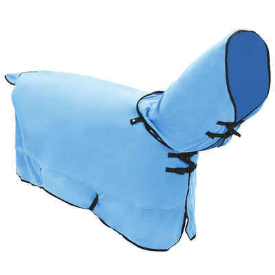 Hestetæppe Fuldt aqua 125 cm Polyester