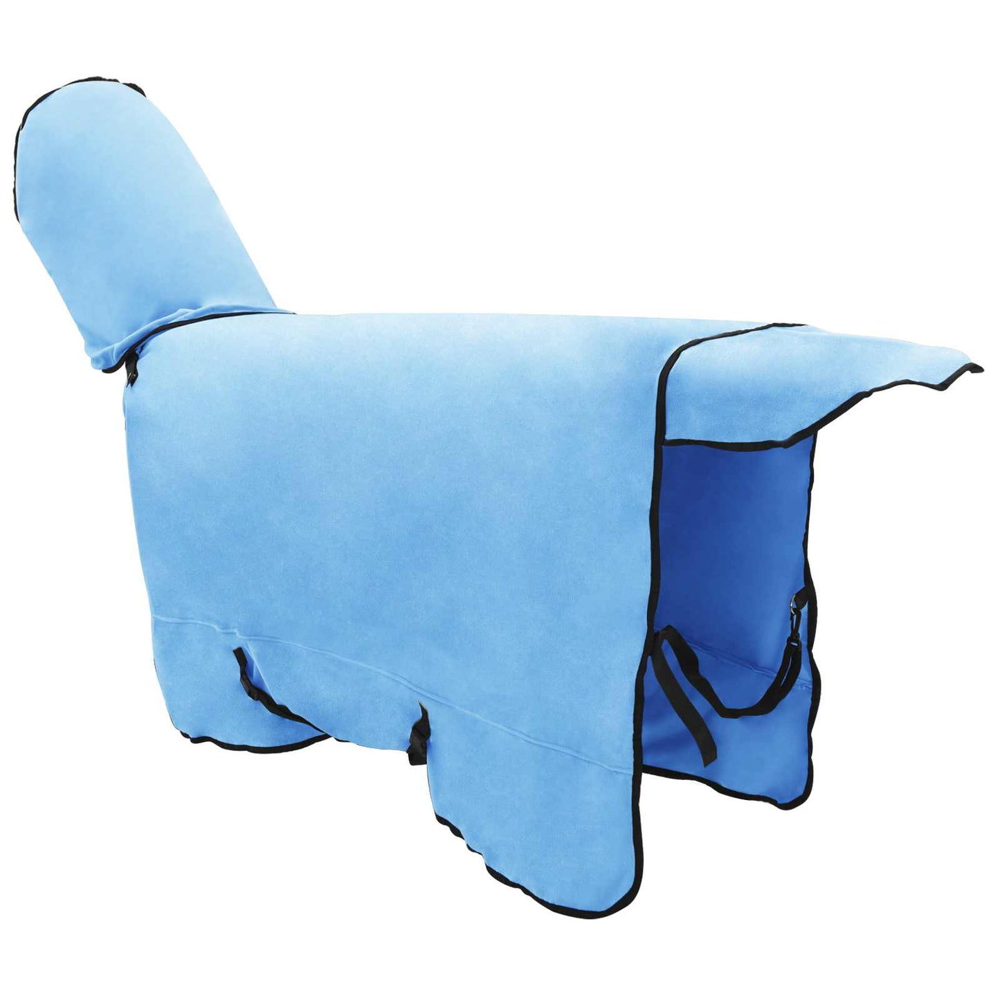 Hestetæppe Fuldt aqua 155 cm Polyester