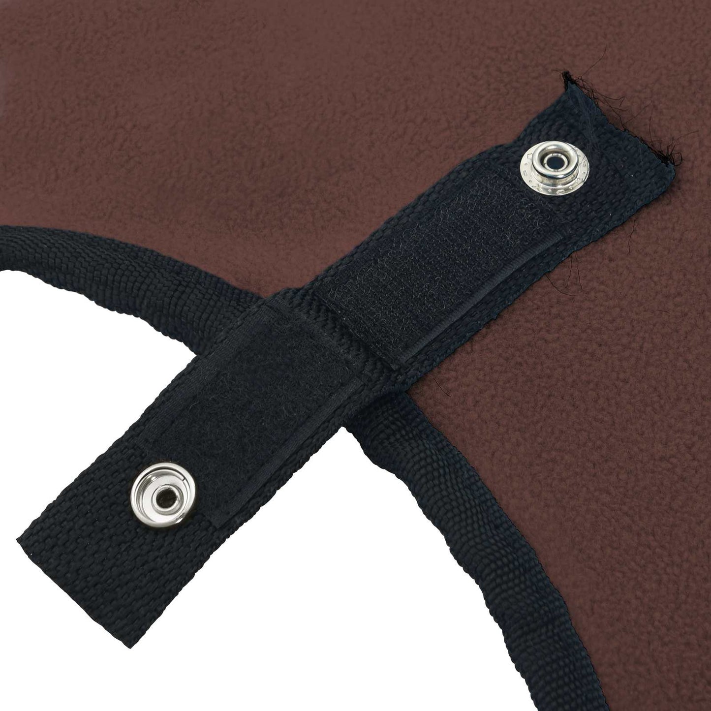 Hestetæppe Mørkebrun 95 cm Polyester