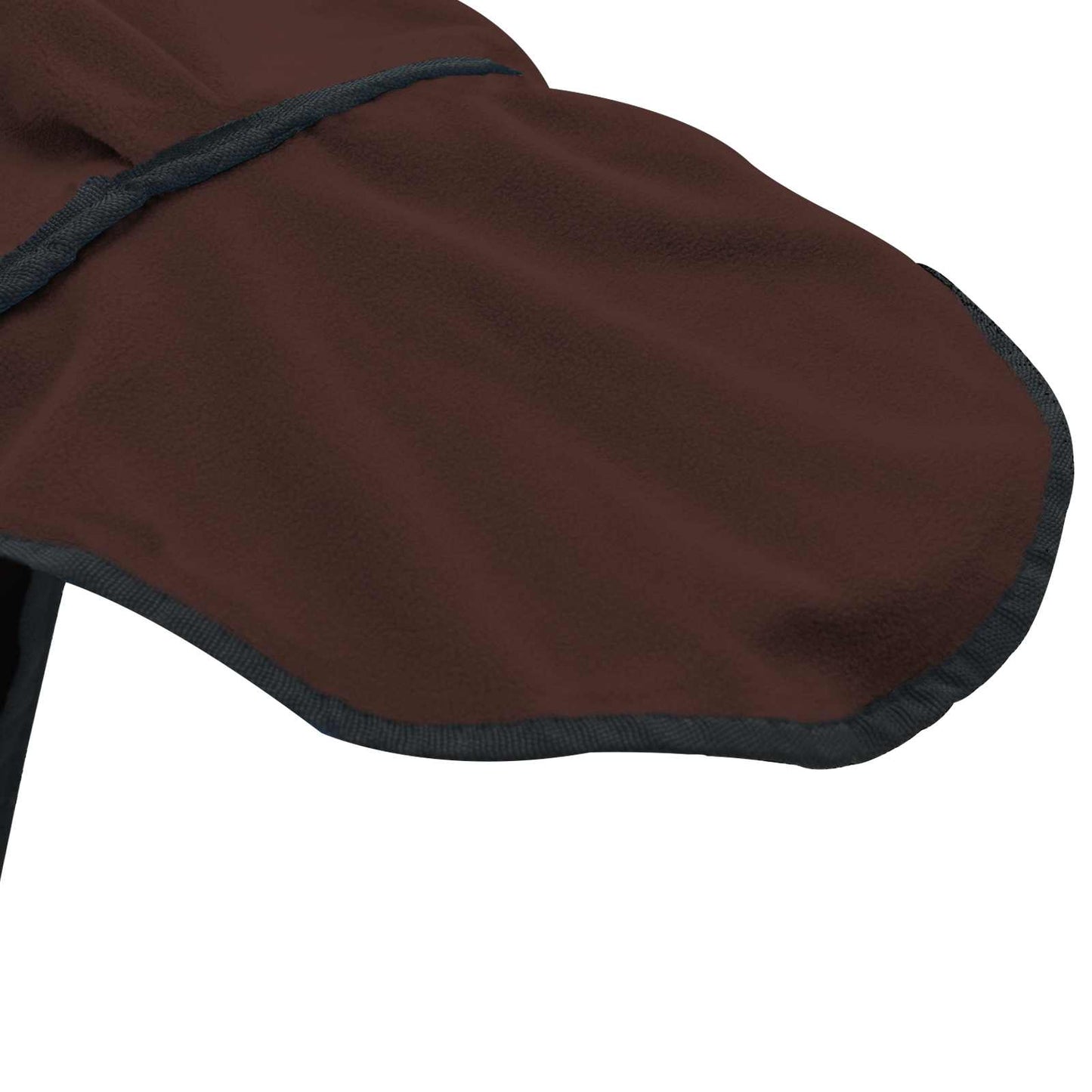 Hestetæppe Mørkebrun 105 cm Polyester