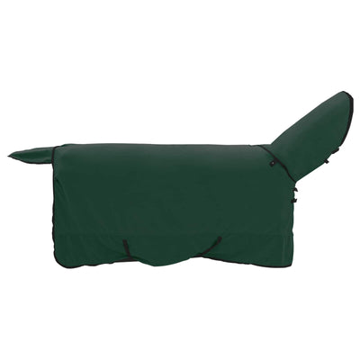 Hestetæppe Mørkegrøn 135 cm Polyester