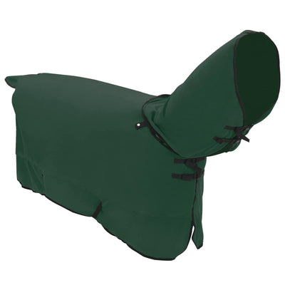 Hestetæppe Mørkegrøn 135 cm Polyester