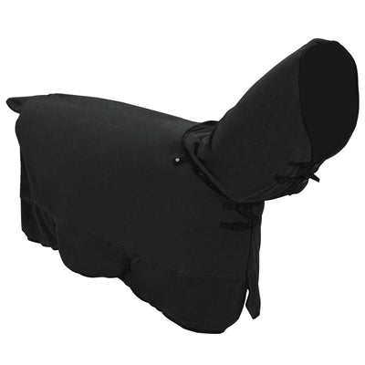 Hestetæppe Sort 125 cm Polyester