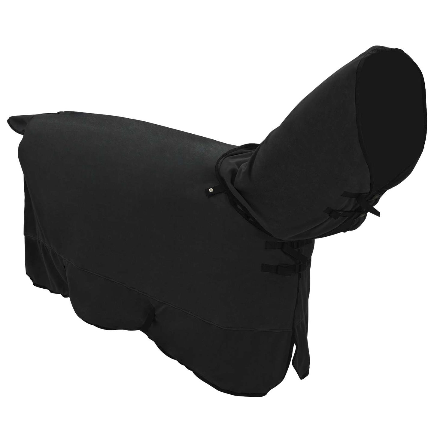 Hestetæppe Sort 145 cm Polyester