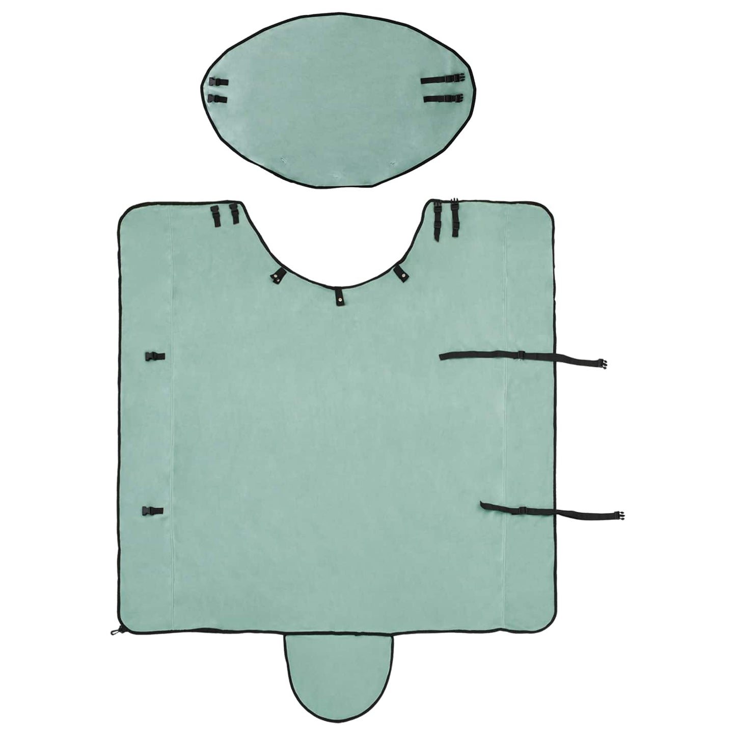 Hestetæppe Speciel grøn 135 cm Polyester