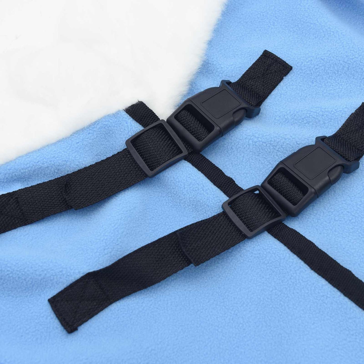 Hestetæppe Fuldt aqua 125 cm Polar fleece
