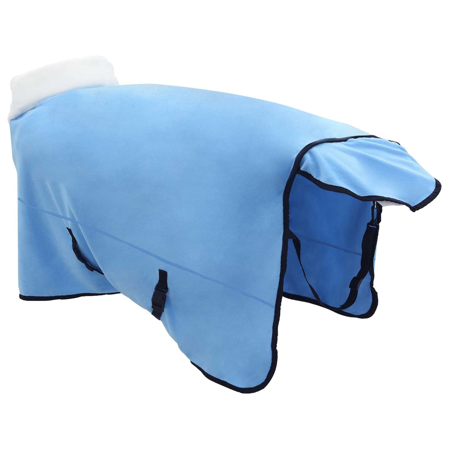 Hestetæppe Fuldt aqua 165 cm Polar fleece