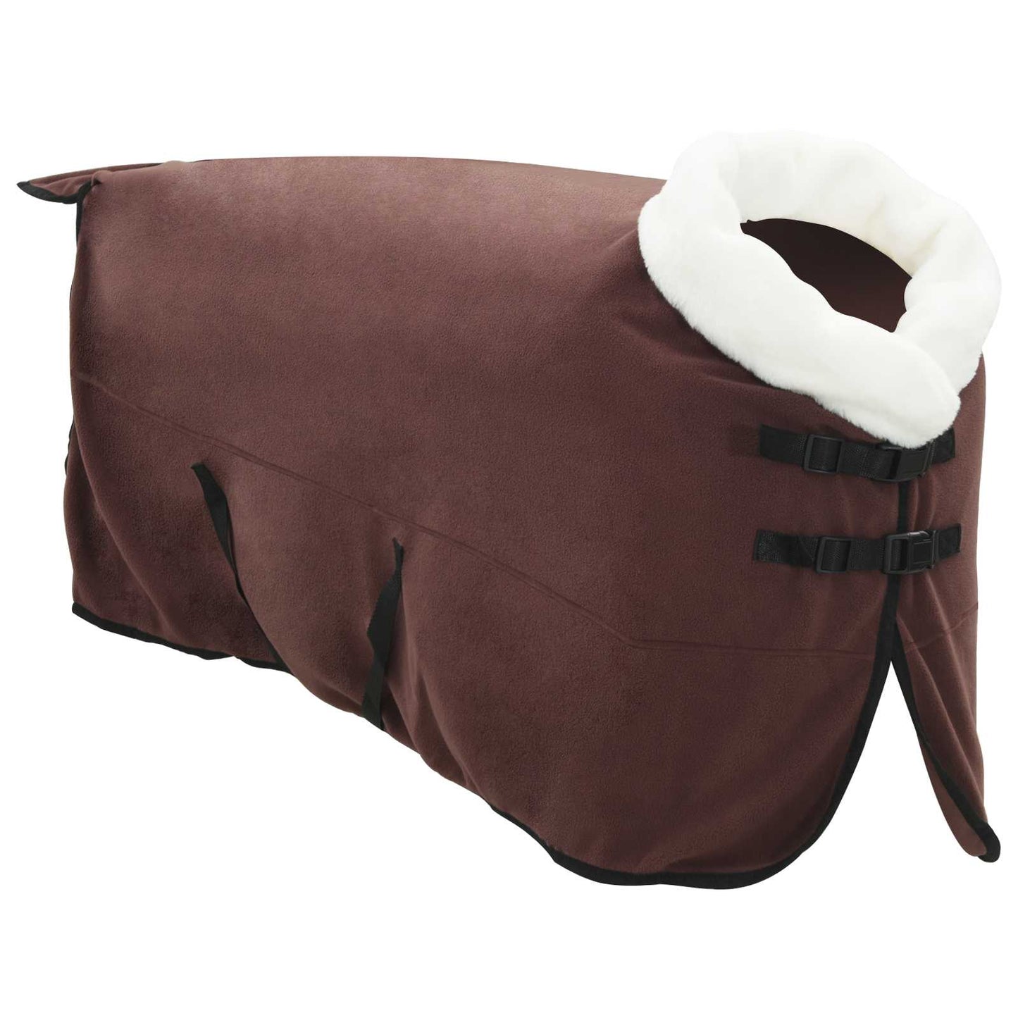 Hestetæppe Mørkebrun 145 cm Polar fleece
