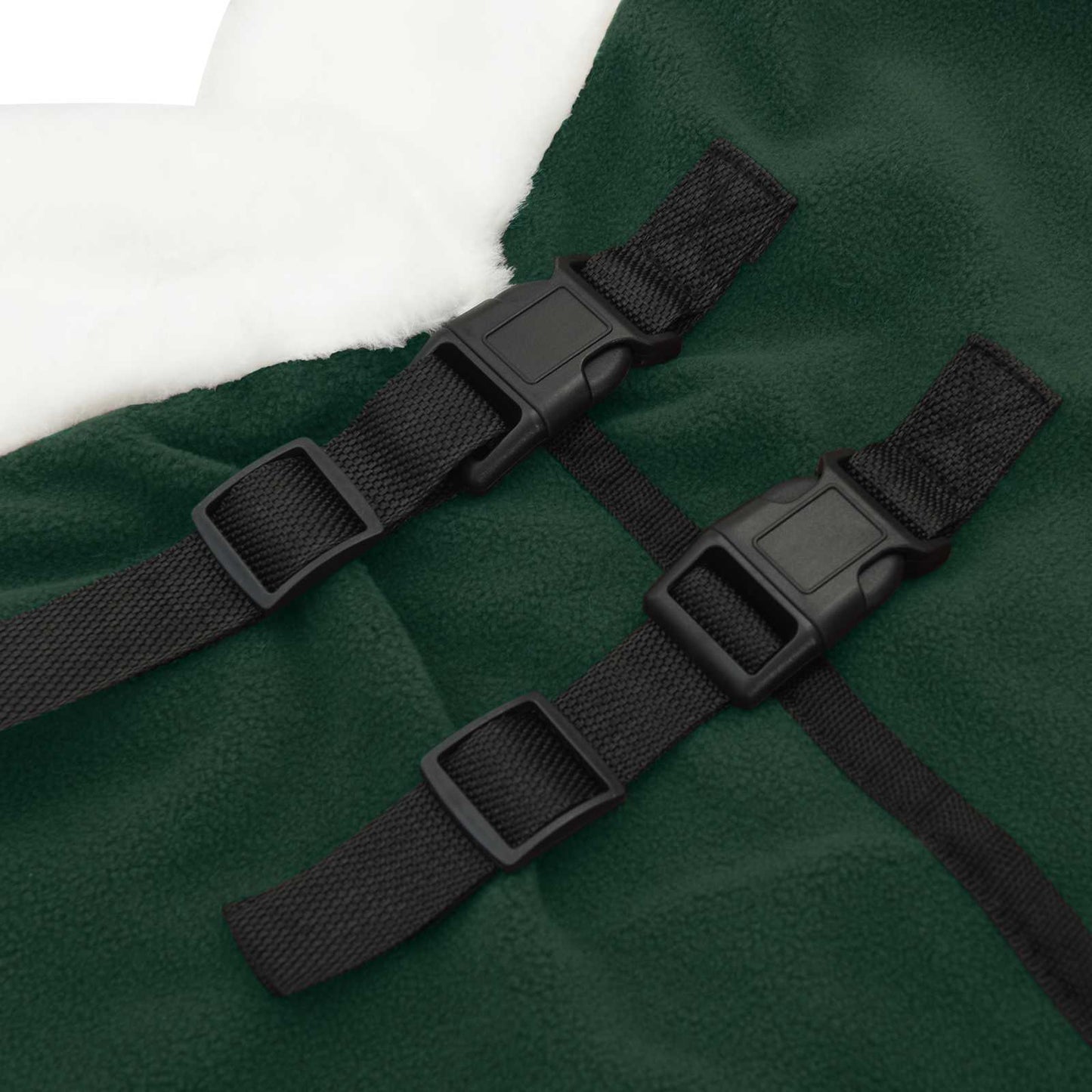 Hestetæppe Mørkegrøn 105 cm Polar fleece