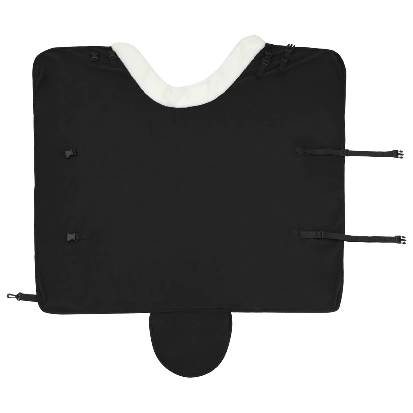 Hestetæppe Sort 95 cm Polar fleece