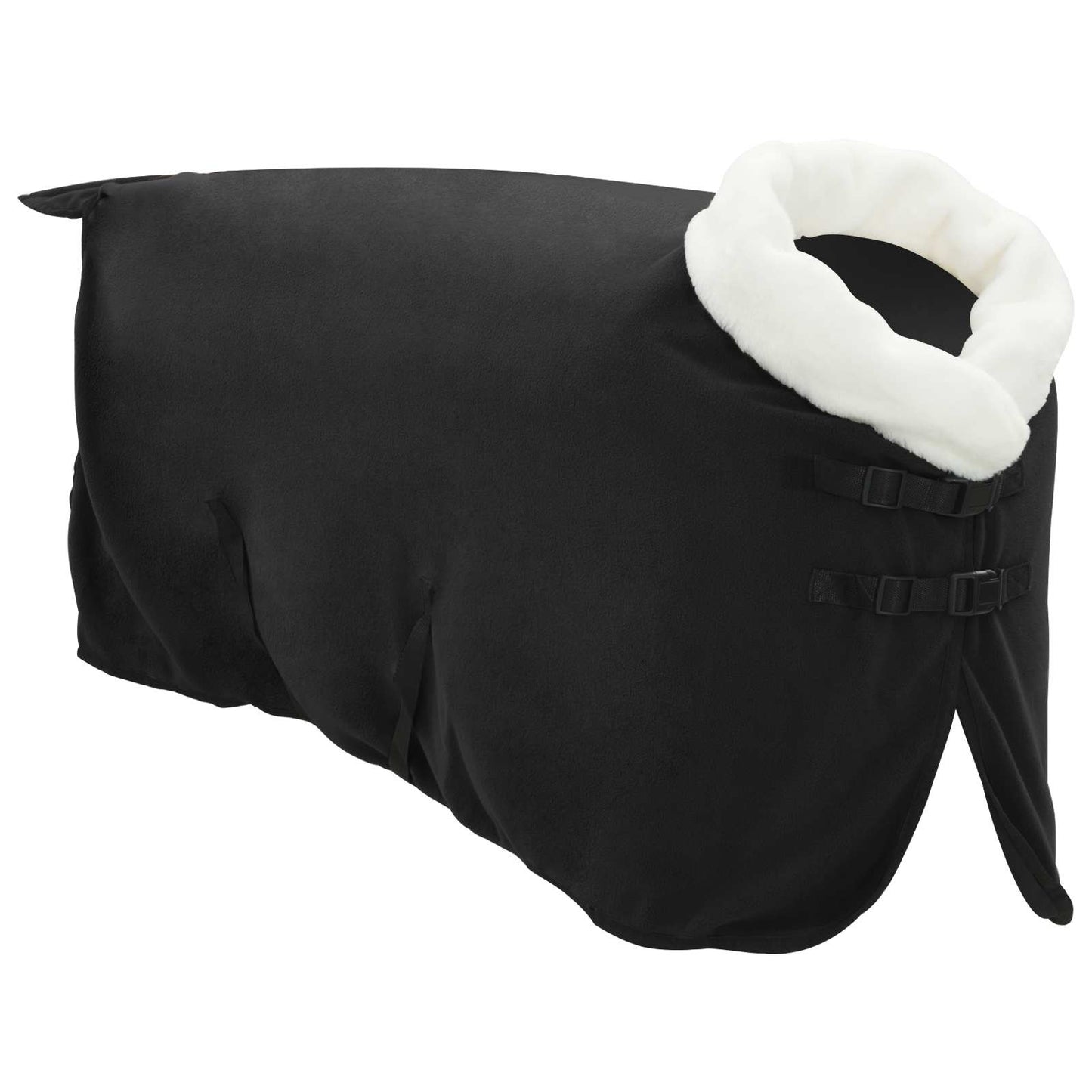 Hestetæppe Sort 105 cm Polar fleece
