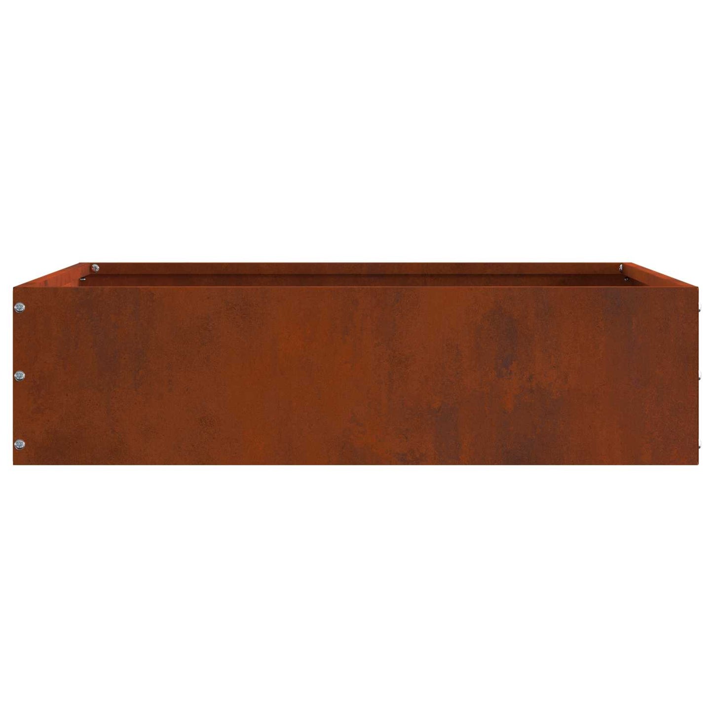 Plænekant Rusten 50 x 50 x 13 cm Cortenstål