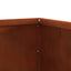 Plænekant 6 pcs Rusten 50 x 50 x 13 cm Cortenstål
