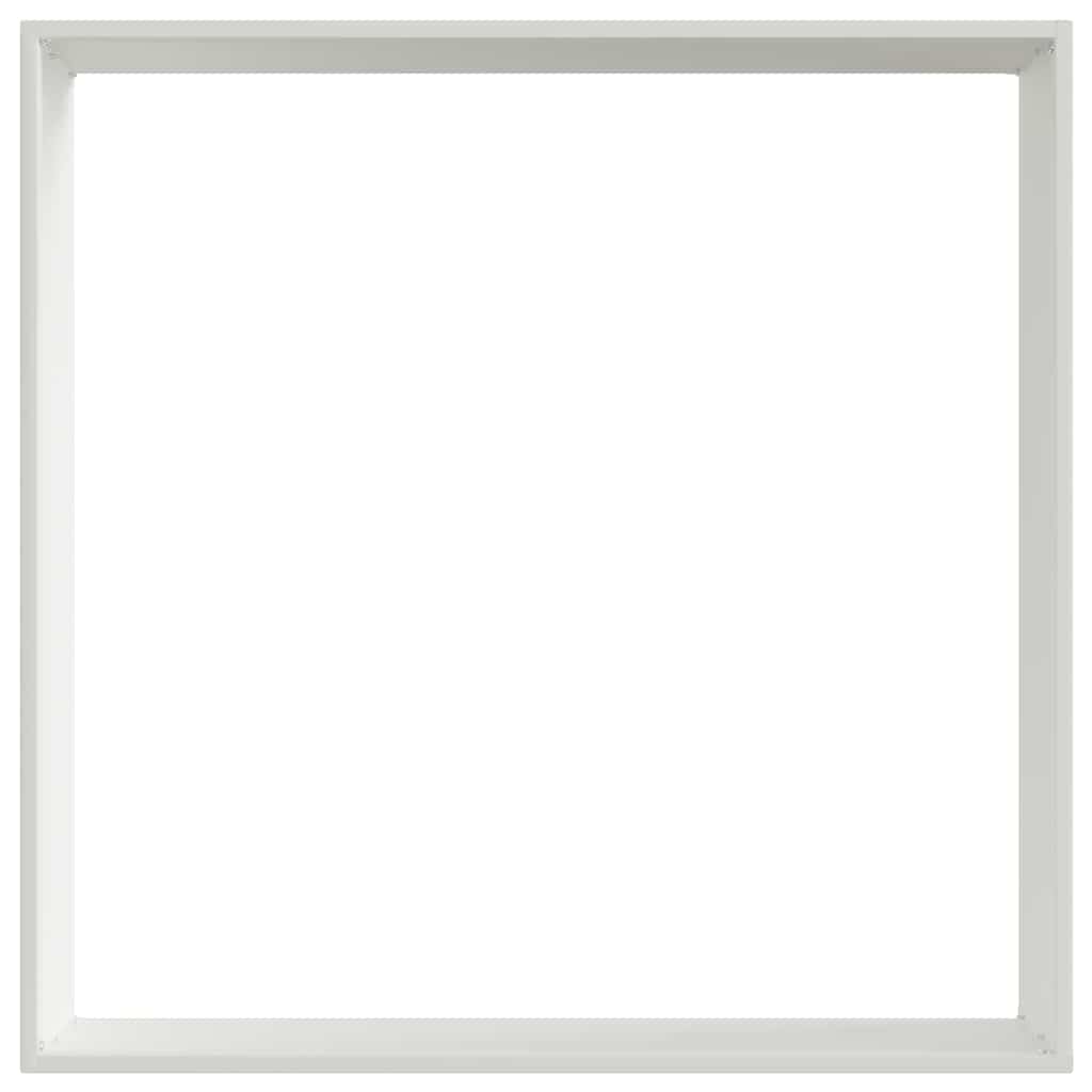 Plænekant 6 pcs Hvid 60 x 60 x 13 cm Stål