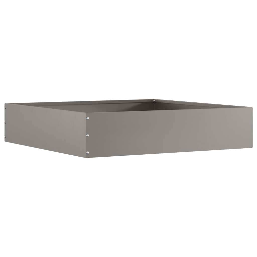 Plænekant Rusten 60 x 60 x 13 cm Cortenstål