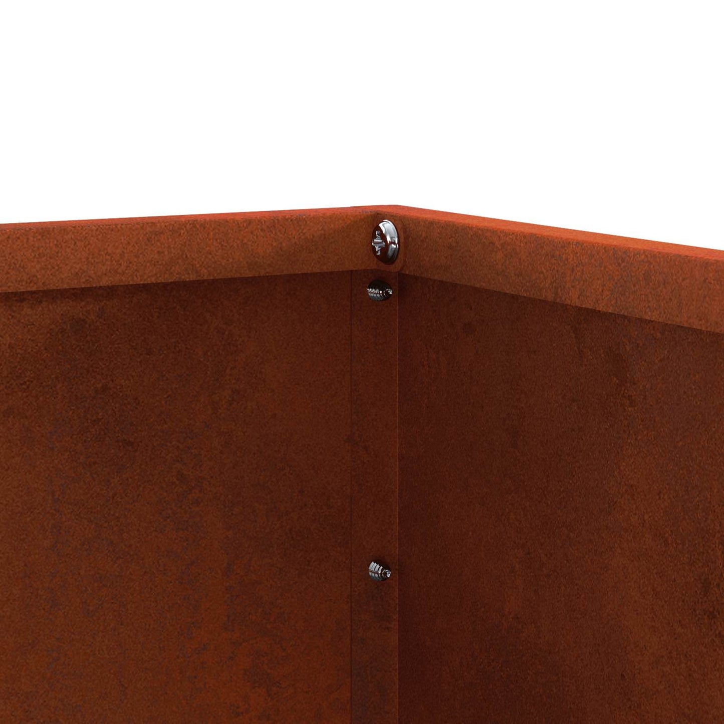 Plænekant 6 pcs Rusten 60 x 60 x 13 cm Cortenstål
