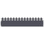 Plænekanter 10 pcs Antracit 103 x 0,05 x 22 cm Stål