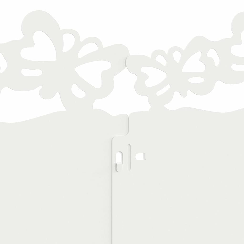 Plænekanter 20 pcs Hvid 103 x 0,05 x 22 cm Stål