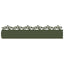 Plænekanter 20 pcs Oliven grøn 103 x 0,05 x 22 cm Stål