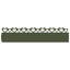 Plænekanter 10 pcs Oliven grøn 103 x 0,05 x 22 cm Stål