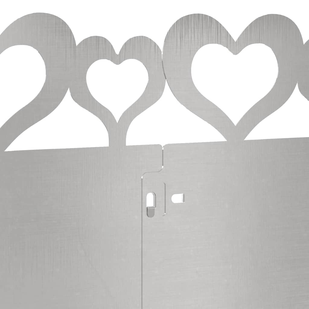 Plænekanter 30 pcs Sølv 103 x 0,05 x 22 cm Rustfrit stål