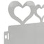 Plænekanter 10 pcs Sølv 103 x 0,05 x 22 cm Galvaniseret stål