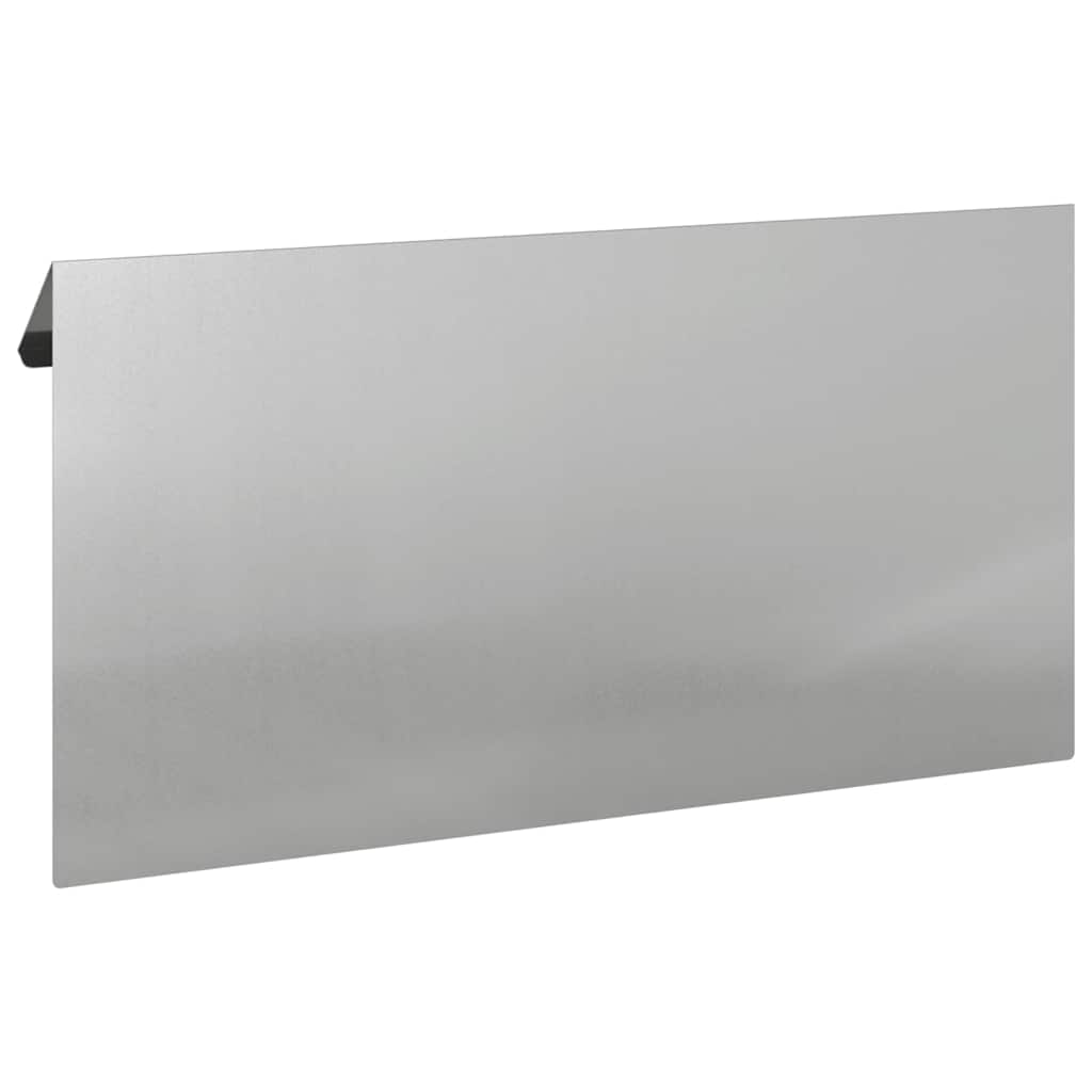 Sneglehegn Sølv 50 x 3,5 x 25 cm Galvaniseret stål