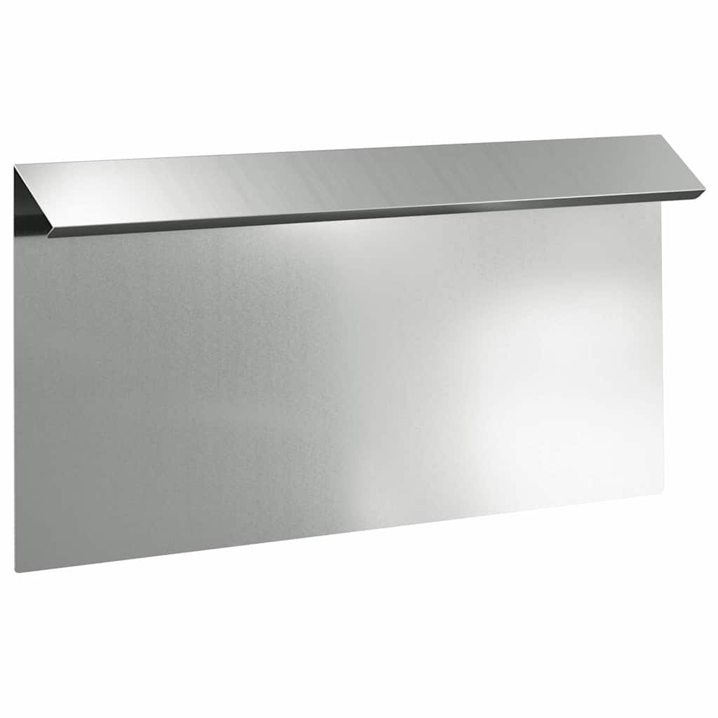 Sneglehegn 16 pcs Sølv 50 x 3,5 x 25 cm Galvaniseret stål