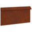 Sneglehegn 16 pcs Rusten 50 x 3,5 x 25 cm Cortenstål
