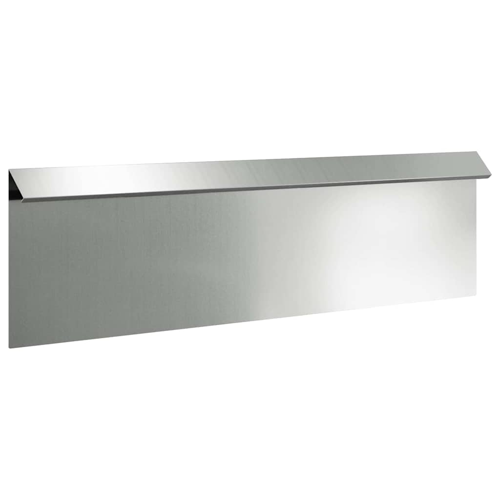 Sneglehegn Sølv 100 x 3,5 x 25 cm Galvaniseret stål