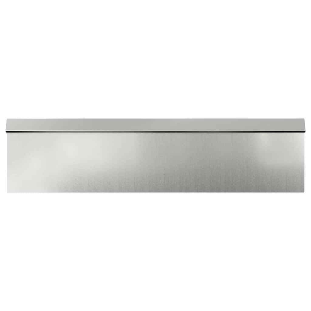 Sneglehegn Sølv 100 x 3,5 x 25 cm Galvaniseret stål