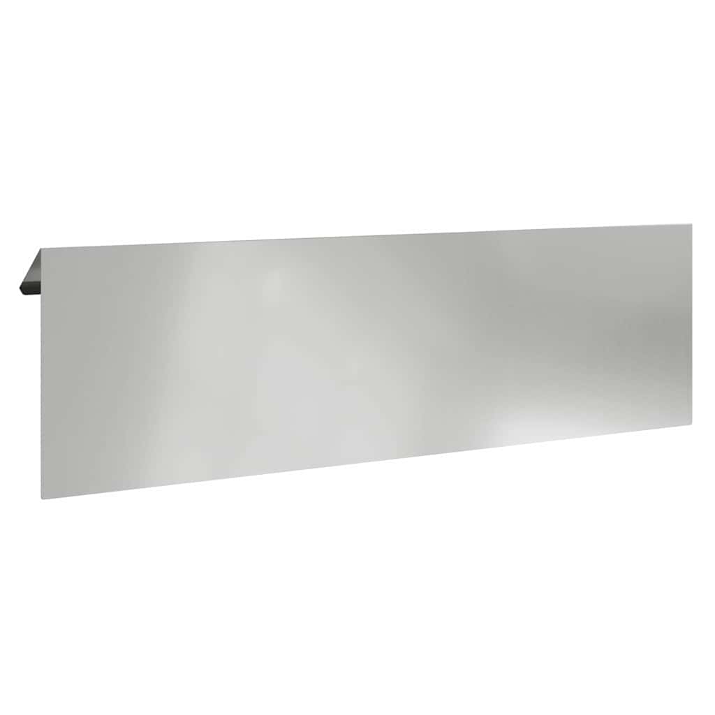 Sneglehegn 4 pcs Sølv 100 x 3,5 x 25 cm Galvaniseret stål