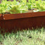 Sneglehegn 16 pcs Rusten 100 x 3,5 x 25 cm Cortenstål