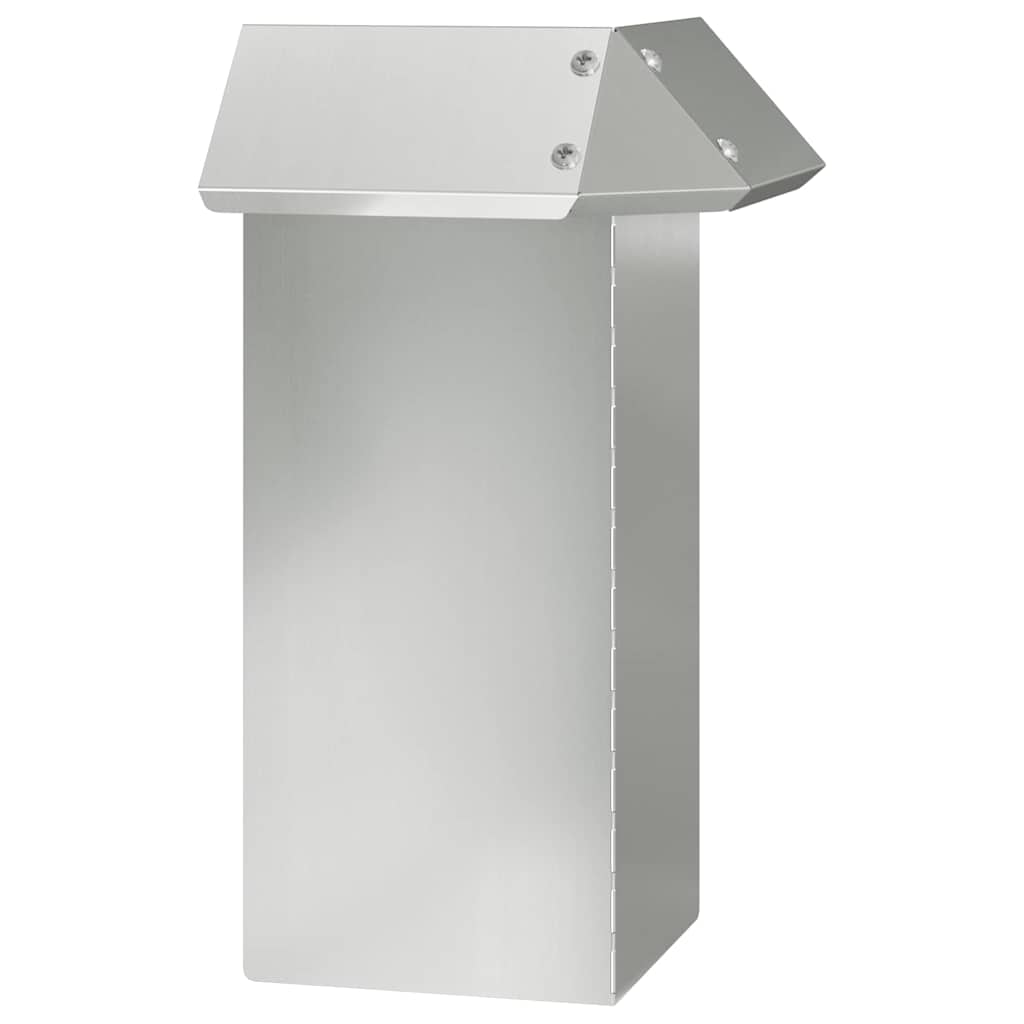 Sneglehegn Sølv 13,5 x 13,5 x 25 cm Galvaniseret stål