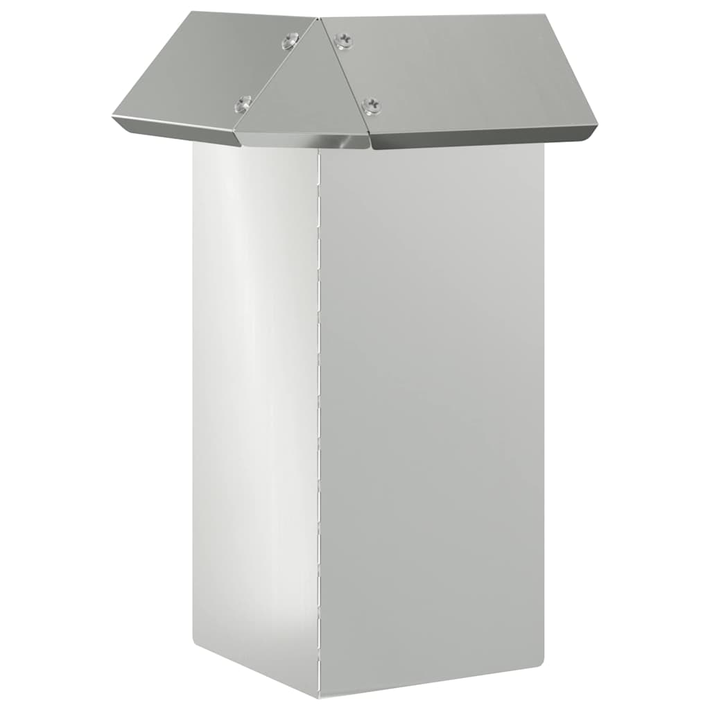 Sneglehegn Sølv 13,5 x 13,5 x 25 cm Galvaniseret stål
