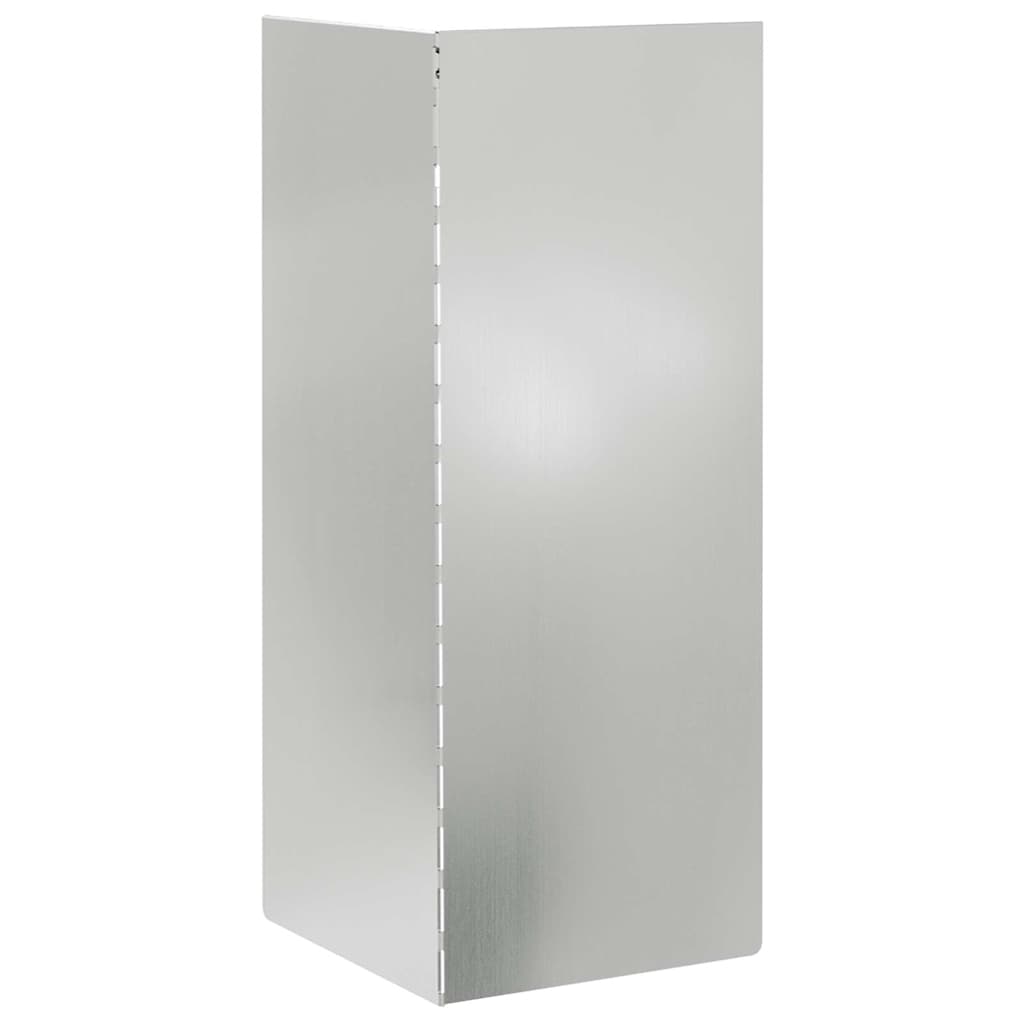 Sneglehegn Sølv 10 x 10 x 25 cm Galvaniseret stål