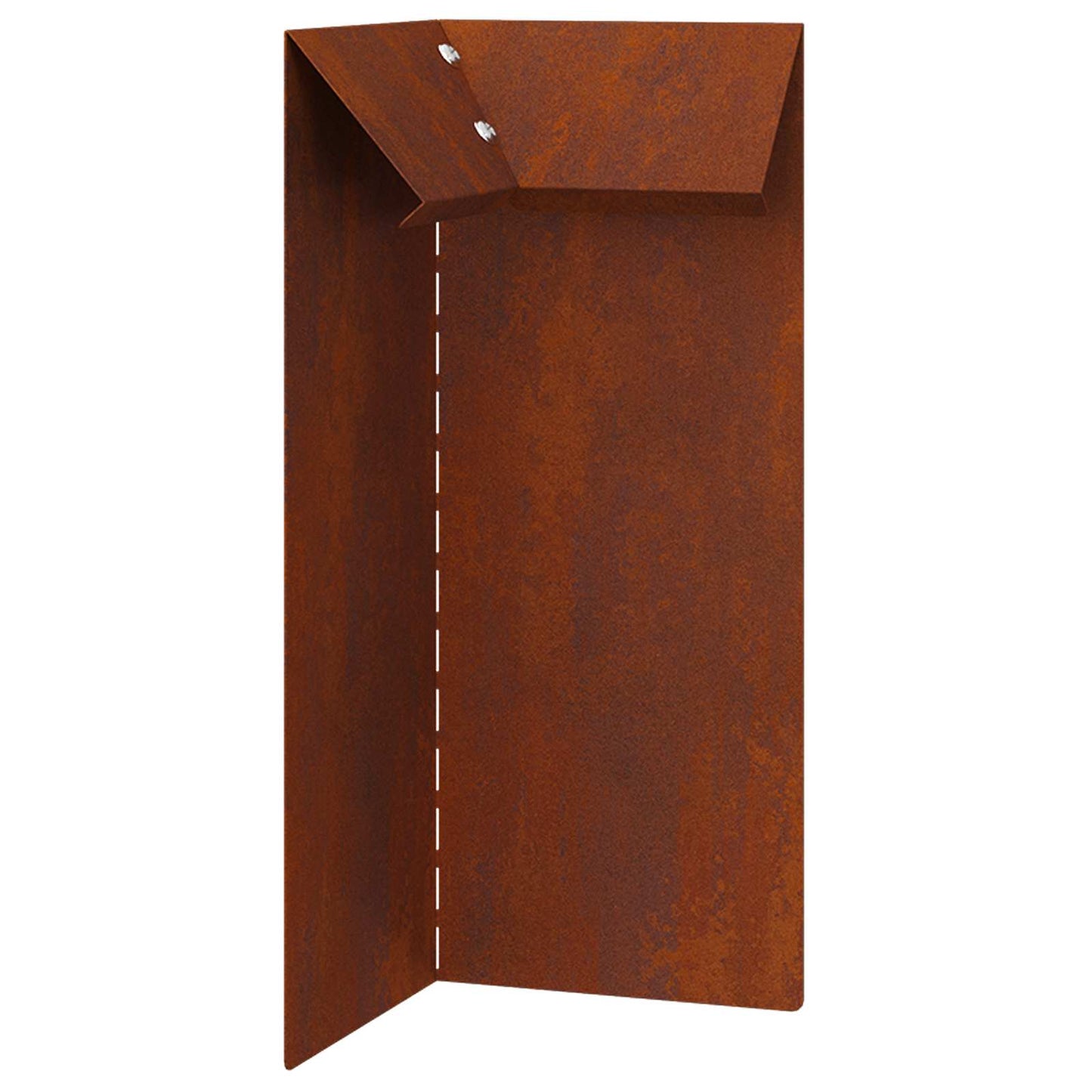 Sneglehegn 4 pcs Rusten 10 x 10 x 25 cm Cortenstål