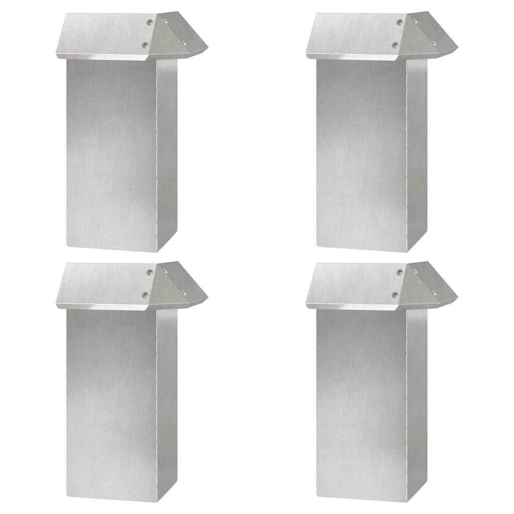 Sneglehegn 8 pcs Sølv Rustfrit stål