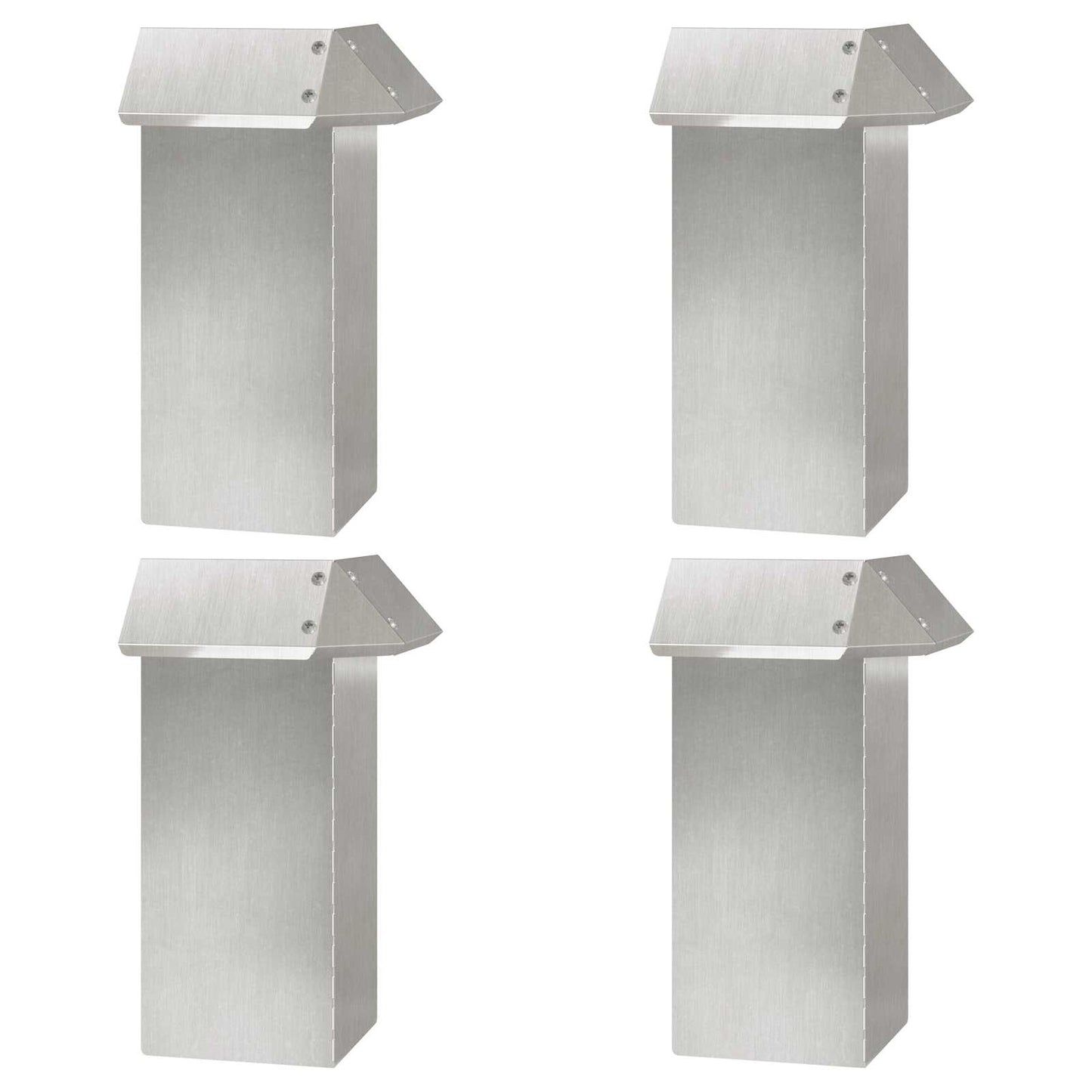 Sneglehegn 12 pcs Sølv Rustfrit stål