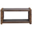 Sofabord Naturfarvet 70 x 35 x 35 cm Massiv Mahogni