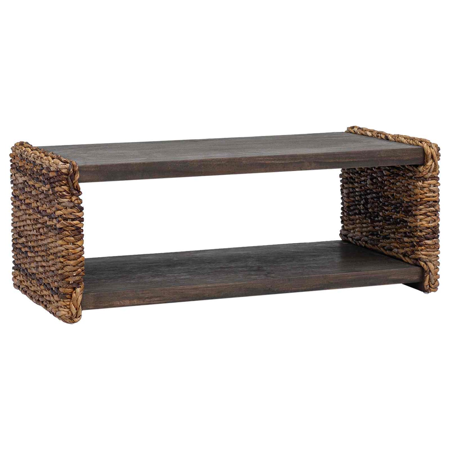 Sofabord Naturfarvet 90 x 45 x 35 cm Massiv Mahogni