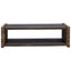 Sofabord Naturfarvet 110 x 55 x 35 cm Massiv Mahogni