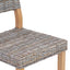 Spisestuestol 2 pcs Kubu rattan Kubu Grå 46 x 55 x 84 cm