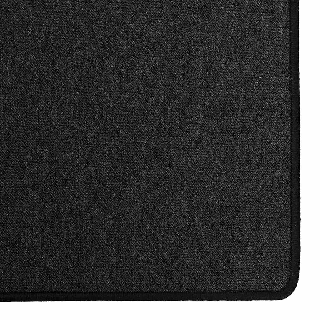 Tæppe Runner Antracit 80 x 500 cm 100% Polypropylen