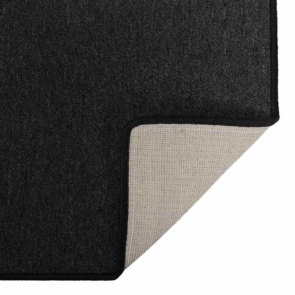 Tæppe Runner Antracit 80 x 500 cm 100% Polypropylen