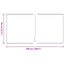 Tæppe Runner Antracit 80 x 500 cm 100% Polypropylen