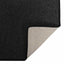 Tæppe Runner Antracit 100 x 200 cm 100% Polypropylen