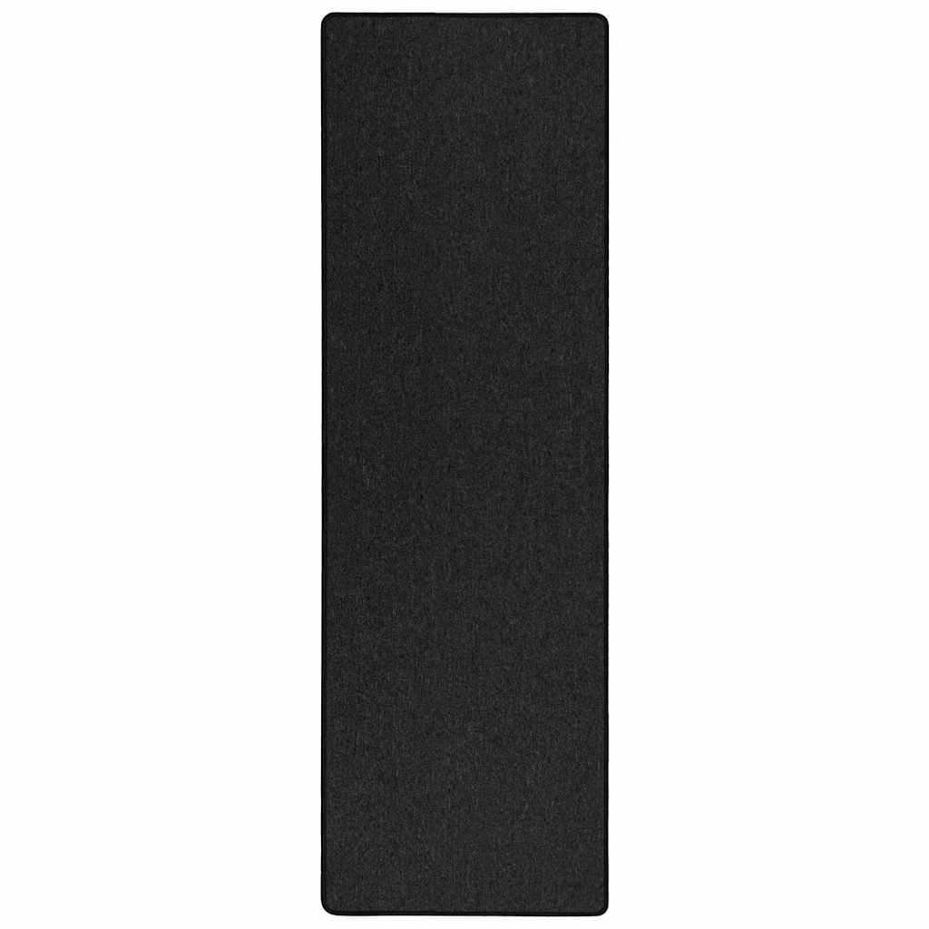 Tæppe Runner Antracit 100 x 300 cm 100% Polypropylen